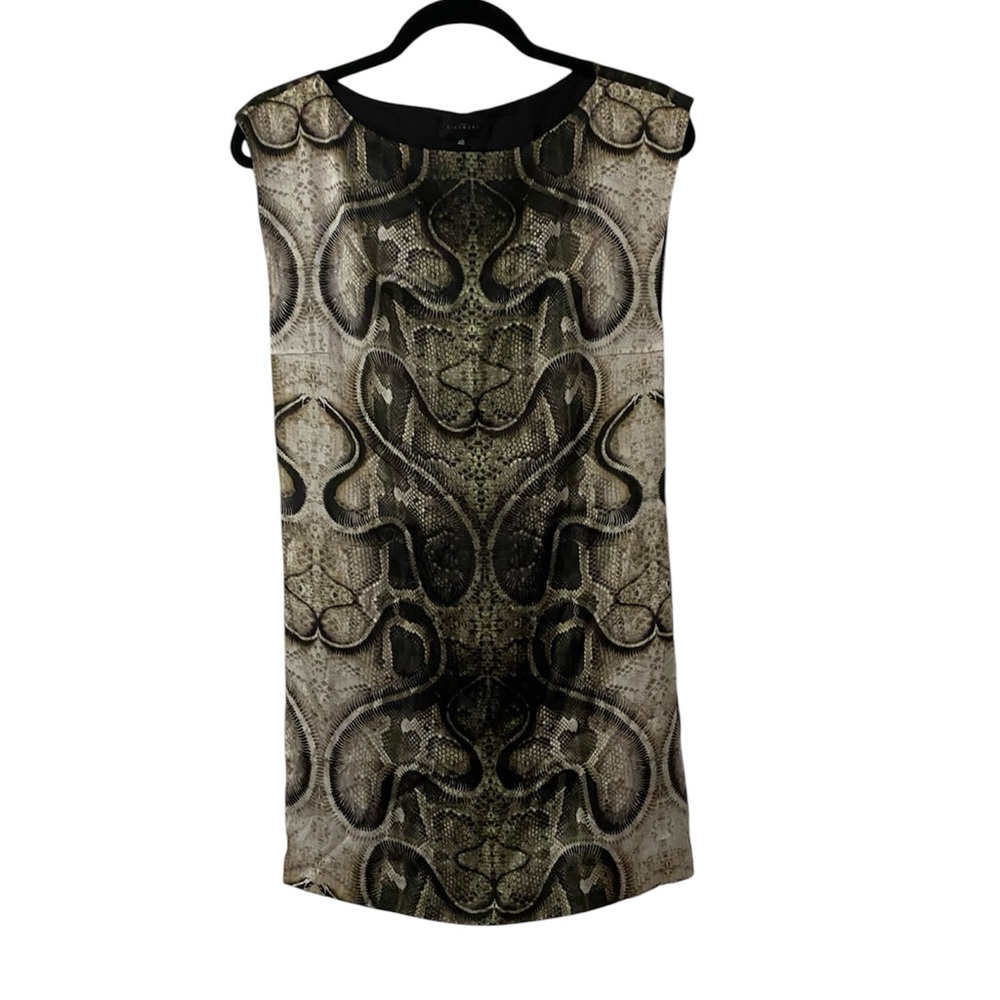 John Richmond Patterned Snakeskin Dress IT 40 Small